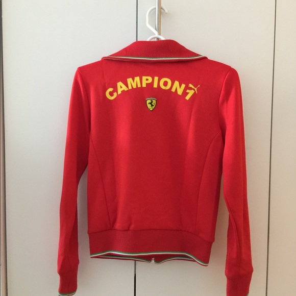 Puma red track jacket - Picture 5 of 5